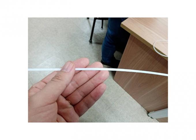 Máquina plástica del extrusor de la barra 21kg/H del puente de la nariz del PE que recicla la refrigeración por agua 0