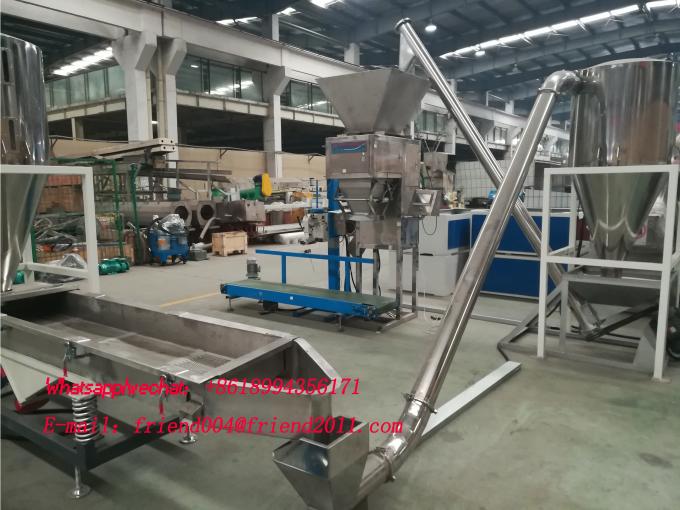 Línea de granulación gemela máquina de la granulación del PVC del tornillo 550kg/H 10m m 2