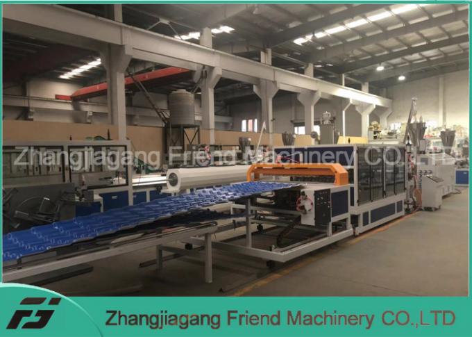 Resistencia de carga del PVC ASA Tile Production Line High de la protuberancia 930m m del Co 2