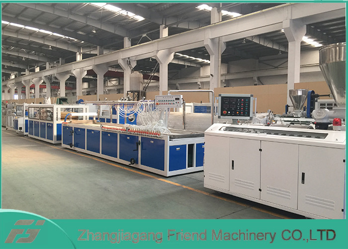 Stable Running Wood Plastic Composite Production Line 8~20mm Thickness