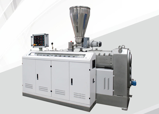Good price Máquina gemela cónica del extrusor de tornillo, capacidad doble del extrusor de tornillo 250kg/H en línea