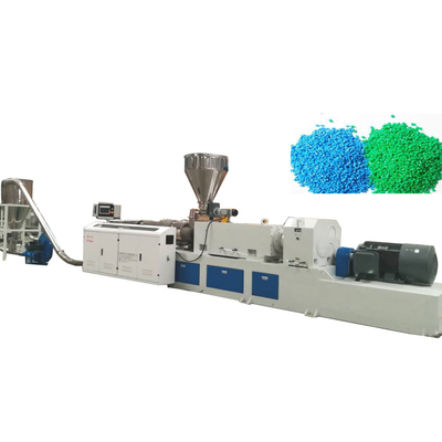 Good price Línea de granulación gemela máquina de la granulación del PVC del tornillo 550kg/H 10m m en línea