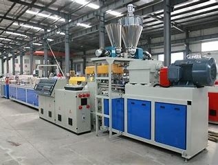 Good price Máquina plástica de la protuberancia de Wpc del polietileno del alambre plano de la rota en línea