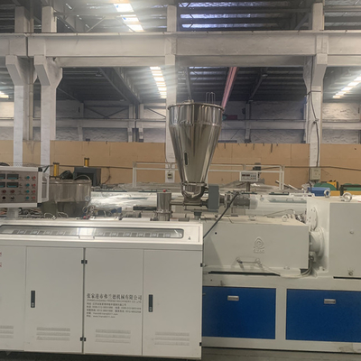 Good price Máquina modificada para requisitos particulares del panel del perfil del Pvc de 700m m con el tornillo doble en línea