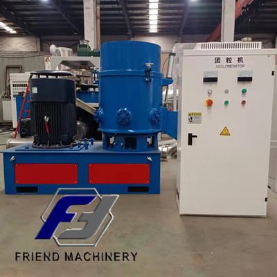Un buen precio. máquina plástica de reciclaje plástica inútil de la trituradora de 800kg/H Agglomerator en línea