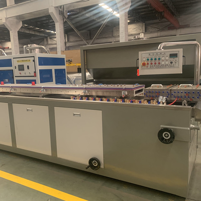 Good price cadena de producción del perfil de 250m m 400kg/H WPC extrusor de tornillo gemelo en línea