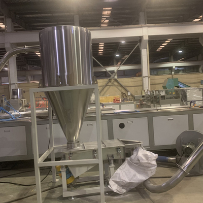 Good price máquina plástica de la nodulizadora del corte caliente de la capacidad 600kg/H para los gránulos del PVC en línea
