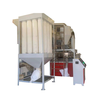 Good price Máquina de pulir del pulverizador plástico inútil del PE sistema de enfriamiento dual de 37 kilovatios en línea