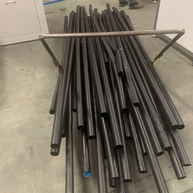 línea máquina de la protuberancia del tubo del HDPE de la agricultura 1000kg/H 3
