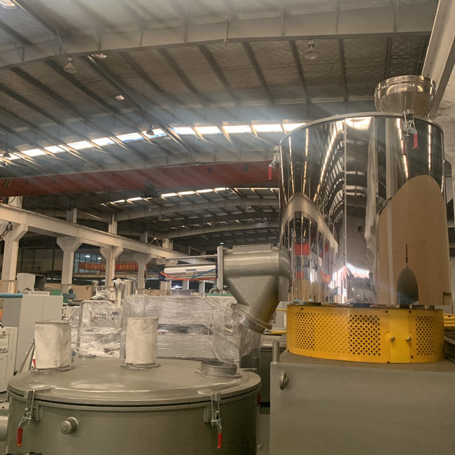el composición del PVC de 6m m pulveriza la máquina plástica del mezclador completamente automática 0