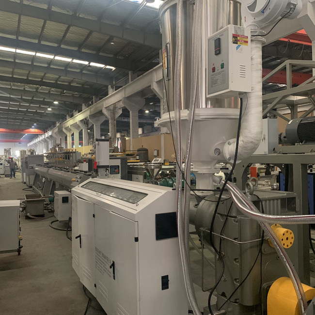 Línea caja de la protuberancia del tubo de la construcción 50kg/H PE de control de la independiente del motor de Siemens 0