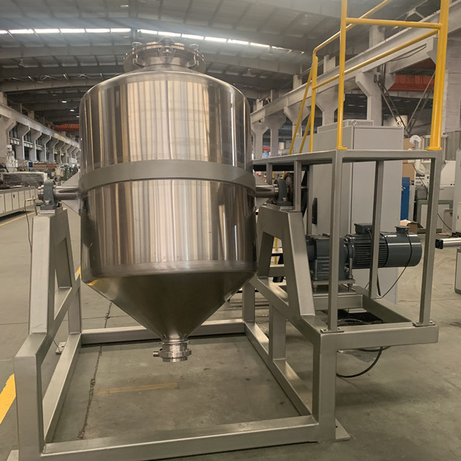 Mezcladora plástica de acero inoxidable del polvo 304 con el volumen 160L 3