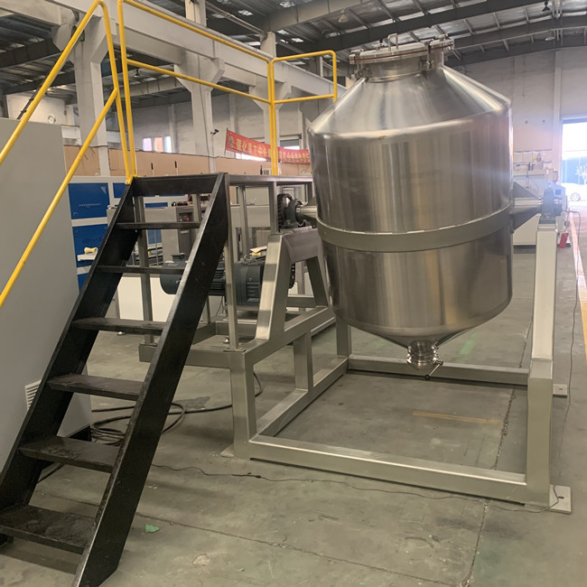 Mezcladora plástica de acero inoxidable del polvo 304 con el volumen 160L 0